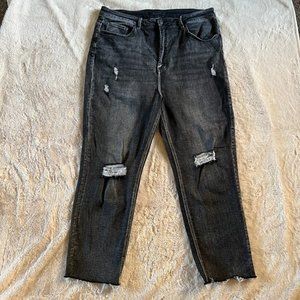 Risen Distressed Jeans | Size 2XL